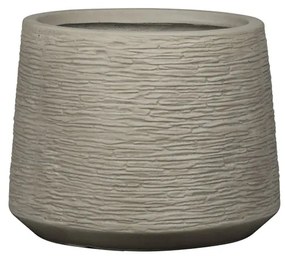 MarHome ΚΑΣΠΩ FIBERCLAY ΜΕΣΑΙΟ ΜΠΕΖ ΑΝΟΙΧΤΟ ΚΩΝΙΚΟ-ΓΡΑΜΜΩΣΕΙΣ - Φ48x36cm 06-00-23205-M