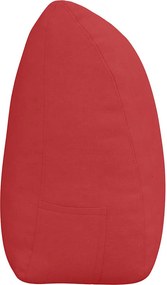 vidaXL Μαξιλάρι Πλάτης Κόκκινο 180 x 24 x 50 εκ ύφασμα