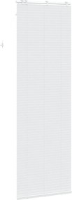 vidaXL Βενετσιάνικη Σκίαση Λευκό 90 x 250 εκ. 35 mm