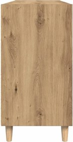 vidaXL Ραφιέρα Αρτισιανή Δρυς 103,5 x 35 x 70 εκ. από Επεξεργ. Ξύλο