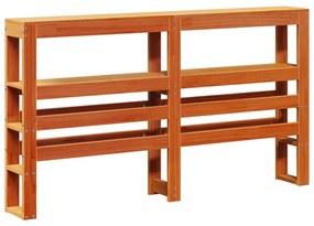 Πλαίσιο Κρεβατιού με Κεφαλάρι Μελί 160x200εκ. Μασίφ Ξύλο Πεύκου 3305885