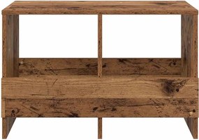 vidaXL Ράφι Περιοδικών Παλιό ξύλο 68,5 x 30 x 45 εκ.