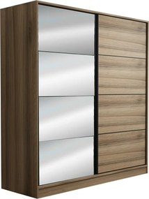 Διφυλλη Ντουλαπα Συρομενη Χρυσο KALEO 52x180x210