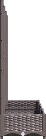 vidaXL Κήπος Καφέ 120 x 40 x 121,5 cm