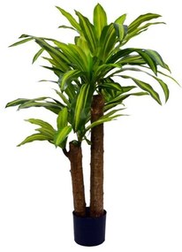 Διακοσμητικό φυτό Dracaena σε γλάστρα Inart πράσινο pp Υ110εκ 316-000008-316-000008-Πράσινο 316-000008