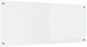 vidaXL Διαφανές Πλαίσιο Κουζίνας 120x50x0,6 εκ από Γυάλα