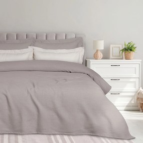 Κουβέρτα Πικέ Μονή (160x240) Das Home 0495 Taupe