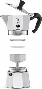 Ιταλικη καφετιερα Bialetti 0001167/MR Ασημί