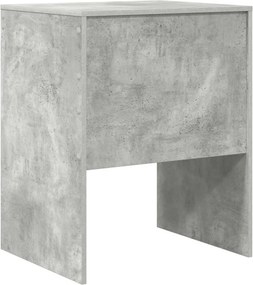 vidaXL Γραφείο Σκυρόδεμα Γκρι 60 x 50 x 76 εκ.