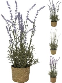 ΦΥΤΟ ΤΕΧΝΗΤΟ ΛΕΒΑΝΤΑ ΣΕ ΨΑΘΙΝΟ ΚΑΛΑΘΙ 15X15X46CM ΣΕ 3 ΧΡΩΜΑΤΑ