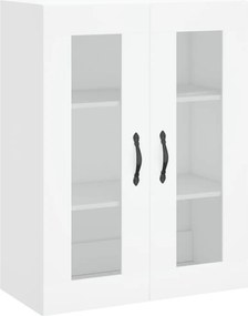 vidaXL Ντουλάπι Λευκό 69,5x34x180 εκ. από Επεξεργασμένο Ξύλο