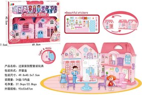 Κουκλόσπιτο mini με αξεσουάρ - 818 - 917363