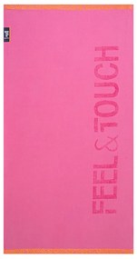 Πετσέτα Θαλάσσης (90x180) Feel &amp; Touch Sunny Fuchsia