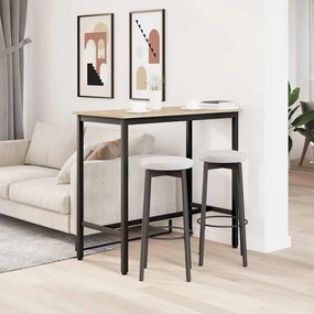 vidaXL τραπέζι Δρύς Sonoma 100 x 50 x 90,5 εκ