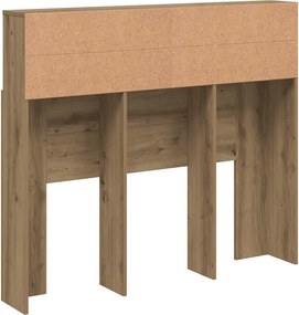 vidaXL Κεφαλάρι Με Αποθηκευτικό Χώρο 120x19x103,5 εκ. Επεξ. Ξύλο