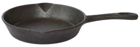 Τηγάνι Από Μαντέμι Iron 01-4477 Φ25cm Black Estia 25cm Cast Iron