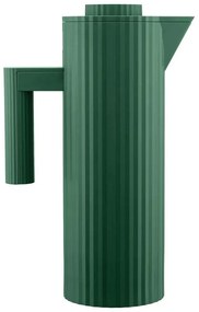 Κανάτα-Θερμός Plissé MDL12 GR 20x11x32cm 1Lt Green Alessi Πλαστικό