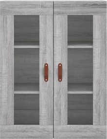 vidaXL Ντουλάπι Τοίχου Γκρι Sonoma 69,5 x 34 x 90 εκ.