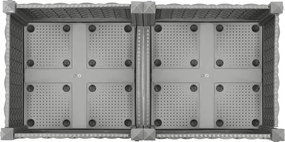 vidaXL Ζαρντινιέρα 80 x 40 x 71 εκ. από Πολυπροπυλένιο