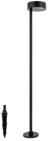 Φωτιστικό Δαπέδου Ruby 11542 12x100cm 7W 3000K 400lm Led Black Nowodvorski