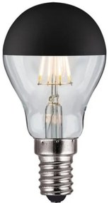 Λάμπα Μαύρο LED FILAMENT E14 BALL BLACK DIM 4W 2700K 230V AC 400LM RA80 ACA-RETRO4WWDIMBL-Μαύρο RETRO4WWDIMBL