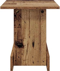 vidaXL End Table Παλιό ξύλο 35,5 x 35 x 40 εκ Επεξεργασμένο ξύλο