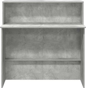 vidaXL Γραφείο υποδοχής 100x50x103,5 εκ. Επεξεργασμένο Ξύλο