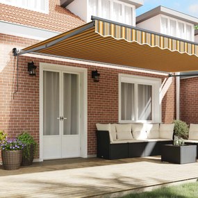 vidaXL Αναδιπλούμενη τέντα Πολύχρωμο 500 x 300 x 165 εκ.
