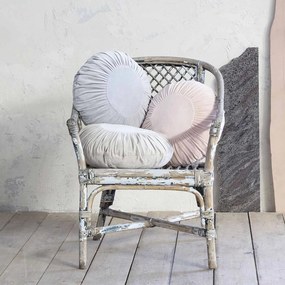 Διακοσμητικό Μαξιλάρι Βελουτέ (Φ45) Nima Pillows Velluto Salmon