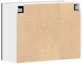 vidaXL Κρεμαστό Ντουλάπι  Μαύρη Βελανιδιά - 80x31x60 εκ. - Φτιαγμένο από Επεξεργασμένο Ξύλο