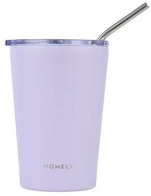 HOMELY 01-32654 ΘΕΡΜΟΣ MUG 400ml LAVENDER FOG