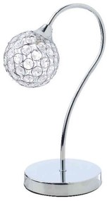 Φωτιστικό Επιτραπέζιο Crystal AD2012001T Chrome Crystal, Metal