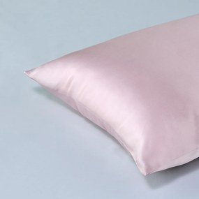 Μεταξωτή Μαξιλαροθήκη Με Φερμουάρ (50x75) Kentia Stylish Silk Ροζ
