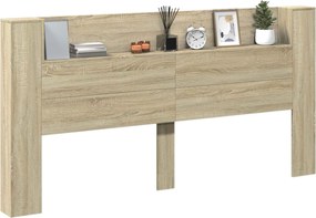 vidaXL Κεφαλάρι Δρύς Sonoma 200 x 16,5 x 103,5 cm Επεξεργασμένο ξύλο
