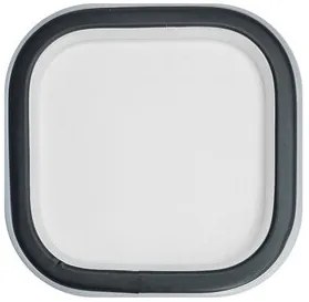POWERTECH LED φωτιστικό οροφής HLL-0083, 28W, 2400lm, 21x21cm, μαύρο