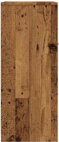 vidaXL Ντουλάπι Μπάνιου Όψη Παλαιού Ξύλου 60x33x80 εκ. από Επεξ. Ξύλο