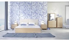 Savvidis Furniture  Κρεβάτι N6 για στρώμα 150x200 Λάττε BEST-30336
