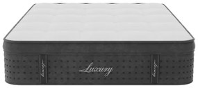 Στρώμα Luxury pakoworld pocket spring+gel memory foam+latex 34-36cm 150x200εκ