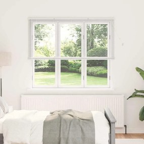 vidaXL Βενετσιάνικες Ρόδες Λευκό 175 x 160 εκ Αλουμίνιο
