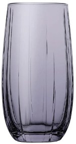 Ποτήρι Νερού Linka SP420415G6V Φ5x15cm 500ml Purple Espiel Γυαλί