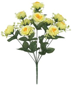 MarHome ΜΠΟΥΚΕΤΟ ΚΙΤΡΙΝΟ ΤΡΙΑΝΤΑΦΥΛΛΟ Χ10- Y50cm 12/144KIB  00-23-1016-5