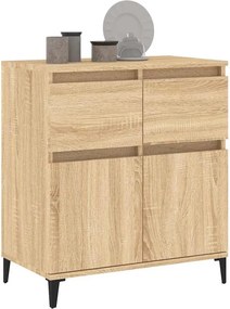 vidaXL Συρταριέρα Sonoma Δρυς 60x35x70 εκ. Επεξεργασμένο Ξύλο