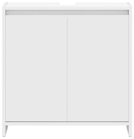 vidaXL Ντουλάπι Νιπτήρα Λευκό 60 x 33 x 61 εκ. από Επεξ. Ξύλο