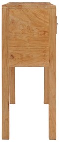 Μπουφές 125 x 30 x 75 εκ. από Μασίφ Ξύλο Teak - Καφέ