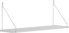 ΡΑΦΙ ΤΟΙΧΟΥ AGILAN ΜΕΛΑΜΙΝΗΣ HM9183.15 ΛΕΥΚΟ 72x20x27Y εκ.