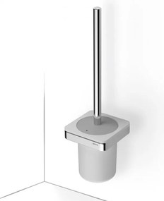 Geesa Frame 8811-300 Chrome-White Matt Επίτοιχο Πιγκάλ με Αφαιρούμενο Δοχείο