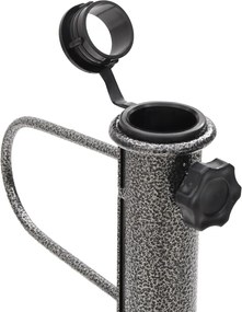 vidaXL Στηρίγματα Ομπρέλας με Ακίδες 2 τεμ. 19x42 εκ. Γαλβαν. Ατσάλι