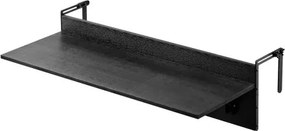 VEVOR Balcony Hanging Table 12 x 32 in Patio Railing Bar Table Foldable