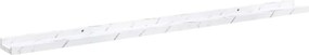 vidaXL Ράφι Τοίχου Επιτοίχιο 4 pcs Λευκό Μάρμαρο 115 x 9 x 3 cm