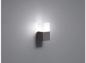 Απλίκα Φωτιστικό Τοίχου E14 3,5W IP44 Hudson 220060142 Trio Lighting-220060142-Ανθρακί 220060142